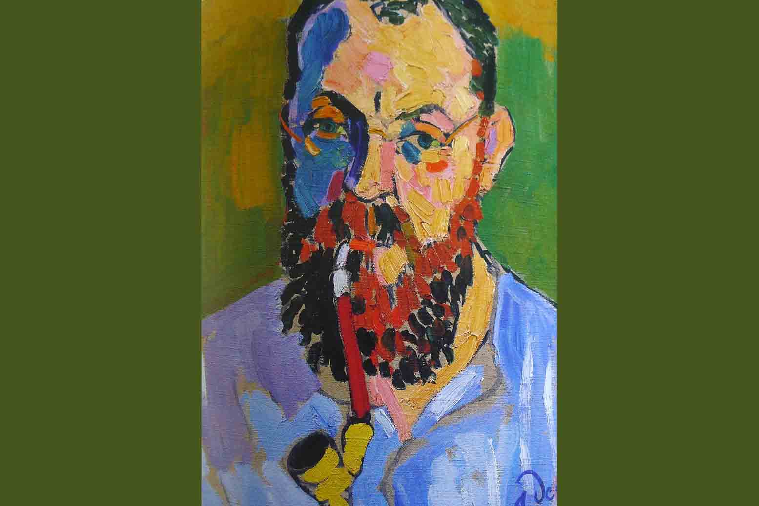 portrait de Matisse par Derain